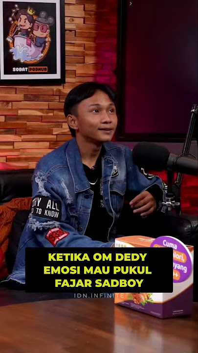 Ketika Om Dedi emosi mau pukul Fajar Sadboy #fajarsadboy #deddycorbuzier