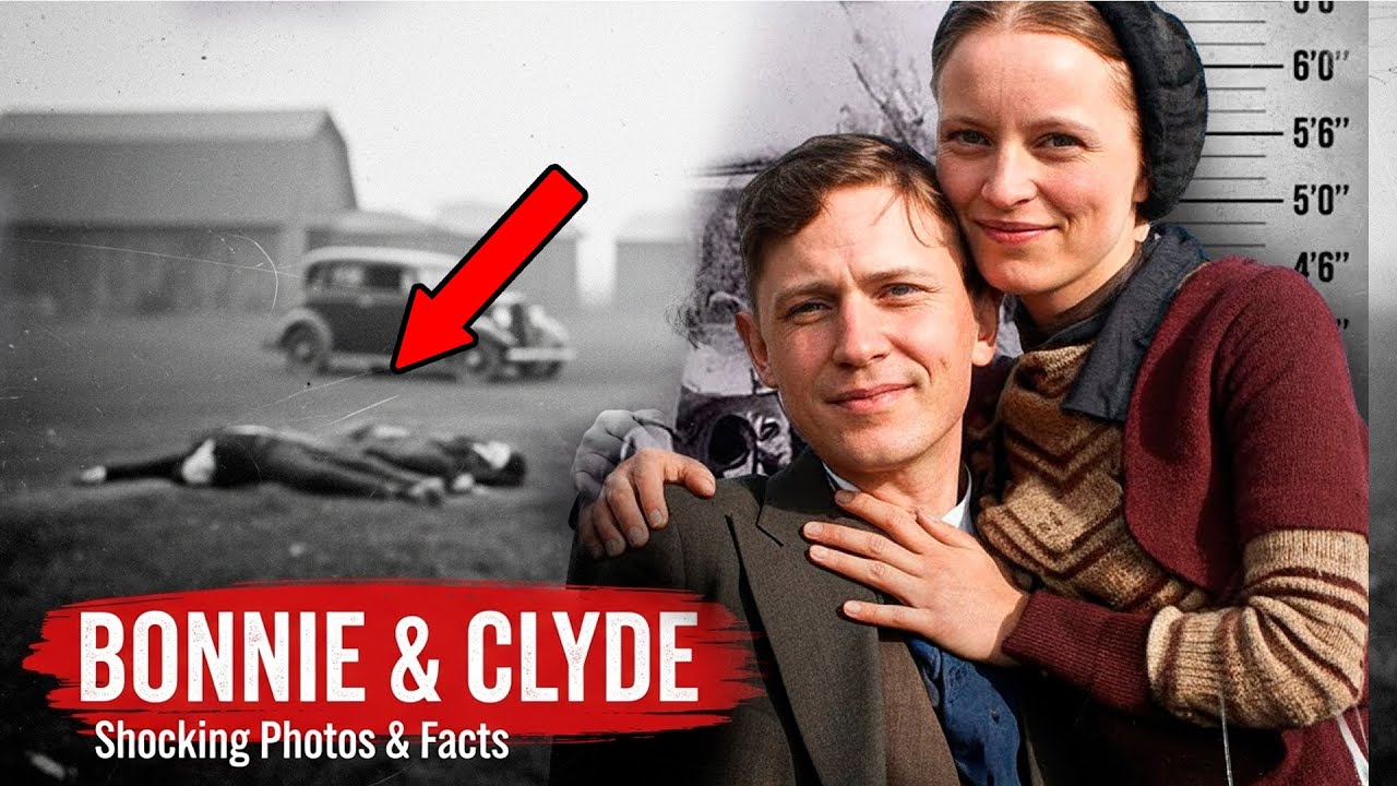 🔴Shocking Photos and the True Story of Bonnie and Clyde — The Gangsters