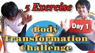 HOW TO TRANSFORM YOUR BODY | CORE MUSCLES EXERCISE CHALLENGE #exercise VLOG #12