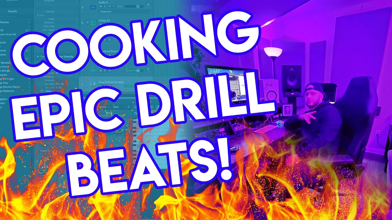 How to make an epic drill beat in Logic Pro X! - YouTube