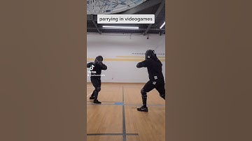 PARRYING: videogames vs IRL #shorts