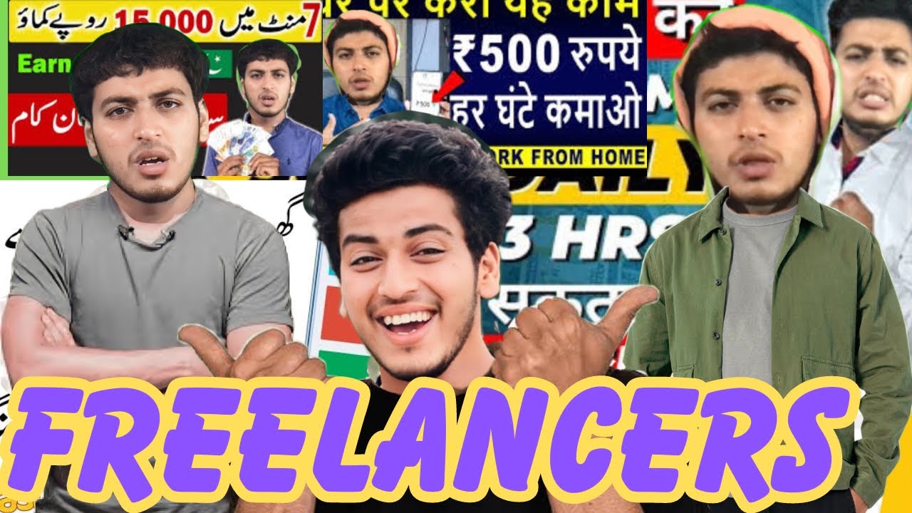 "Reality of Freelancers:A Roast and Parody"by|Daud jamshaid|