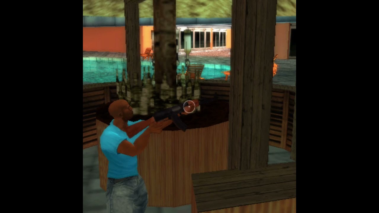 Shooting Yourself - GTA VCS Glitch 