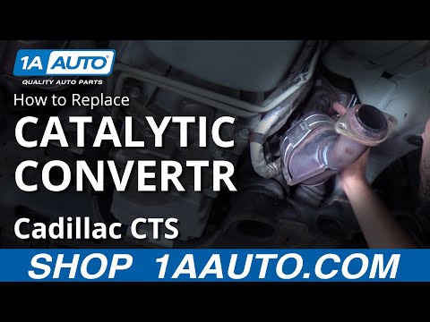 How to Replace Install Driver Side Catalytic Converter 2006 Cadillac CTS