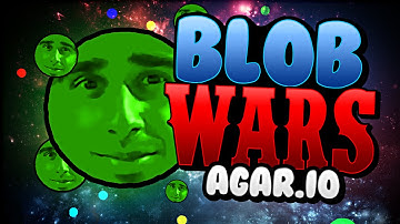BLOB WARS #4 with Vikk, Josh, Ethan & Simon (AGAR.IO / AGARIO)