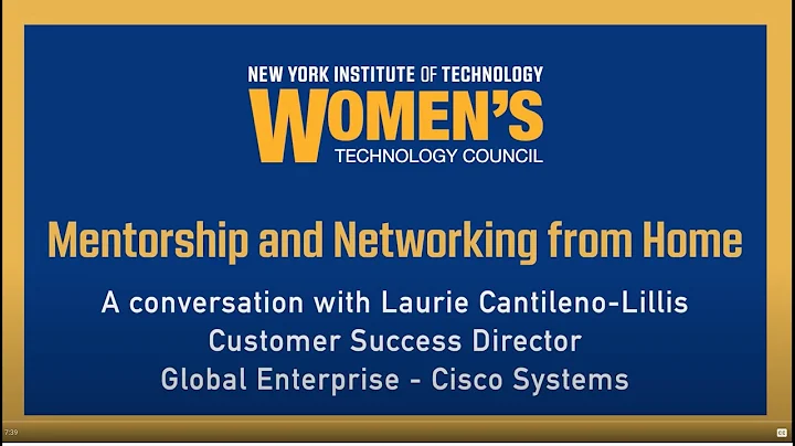 Mentorship and Networking from Home with Laurie Ca...