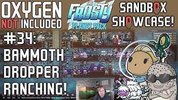 How To Ranch Bammoths With Automation In ONI: Spaced Out! Sandbox Showcase #34