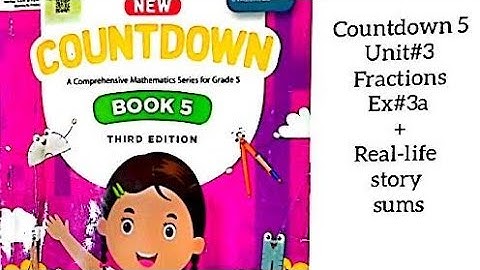 Oxfordcountdownbook class5 unit3 Ex3a  Q#4,5All parts+real life story sums solution #@studycorner373