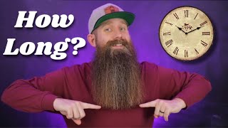 How Long Does it Take to Grow a Long Beard!?