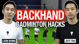 7 Badminton Backhand Improvement Hacks  Part 1