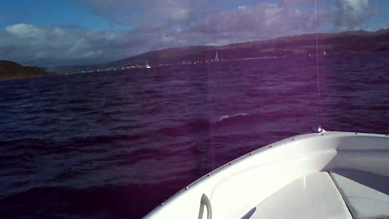 Small boat (bayliner 175) in big waves part 2 (in HD) YouTube