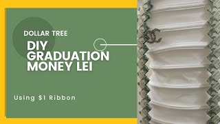 $1 Dollar Tree DIY Graduation Lei