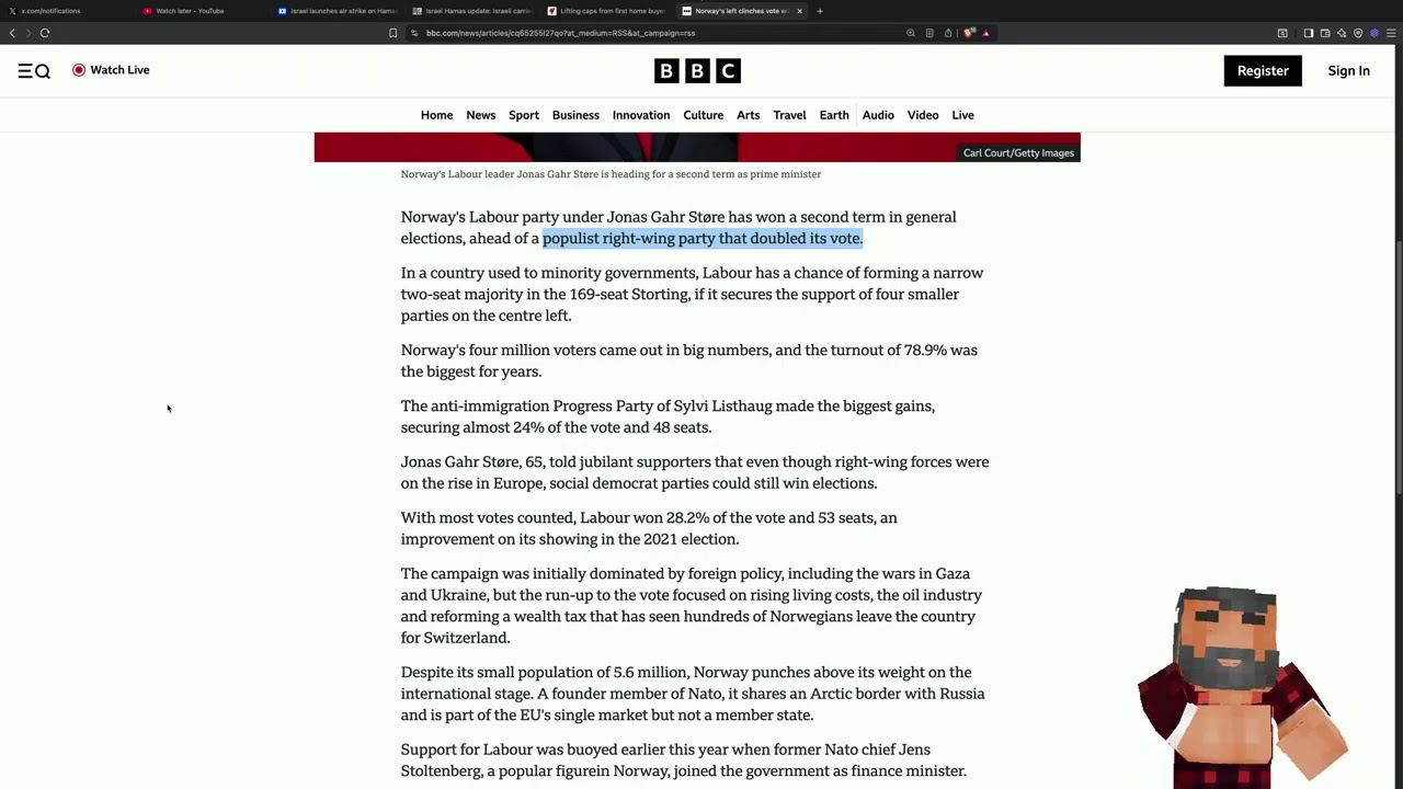 Even Norway's Election Takes a Turn to the Right