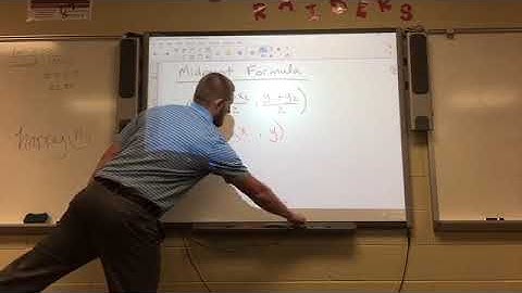 Geometry- 1.3 Using Midpoint and Distance Formulas