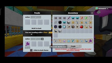 PROOF•33 Trade Skyblock || Sold Axe For Credit || Blockman Go Skyblock