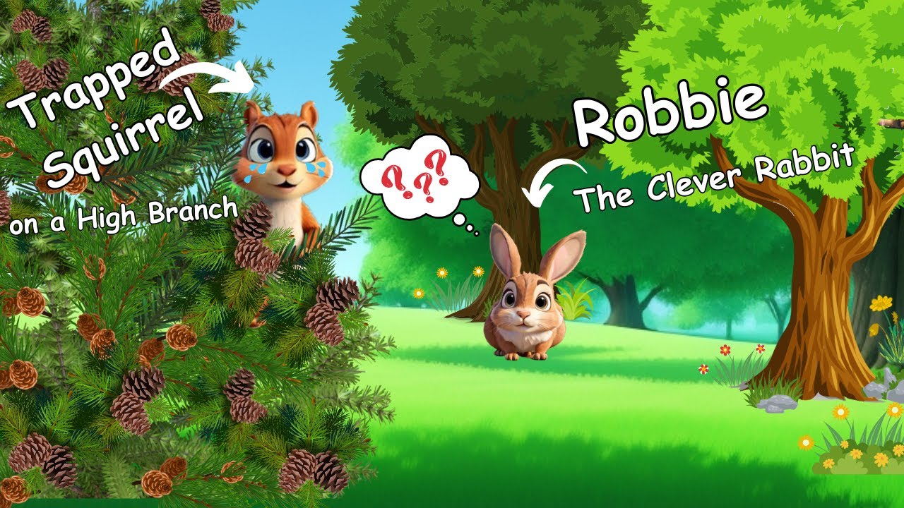 Robbie the Clever Rabbit | Animated Stories for Kids | Bedtime Stories ...