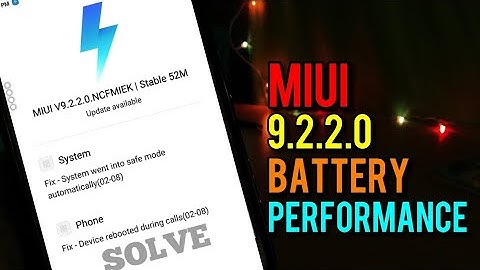 REDMI NOTE 4 || BATTERY PERFORMANCE AFTER MIUI 9.2.2.0 || BATTERY ISSUE SOLVE