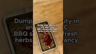 Nutre Meals Cooking Made Easy: Healthy Turkey Meatloaf 🤤  #MealPrepMadeEasy #HealthyComfortFood