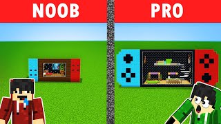 NOOB VS PRO: Nintendo Switch House | Minecraft OMOCITY (Tagalog)