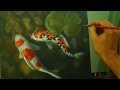 Acrylic Painting Tutorial | Koi Fishes in Shallow Water by JM Lisondra
