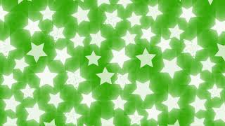 Green screen shining stars background