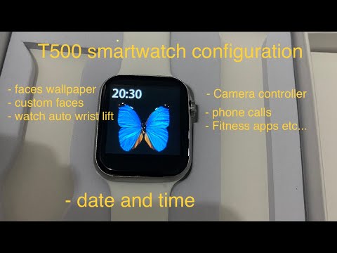 T500 fitpro series 6 smartwatch configuration and how to use?