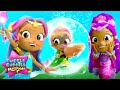 Guess the Super Mermaid Power Rescue! #3 w/ Zooli, Deema &amp; Molly | Bubble Guppies Mermaids