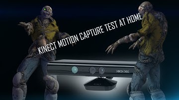 iPiSoft Mocap Kinect Motion Capture 3ds max Test at Home
