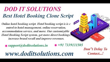 Booking Clone Script | Booking.com Clone Script | Hotel Clone Script