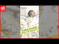【赤ちゃんの寝姿がもっとかわいくなる♪】くり衿あったか毛布スヌーピーデザイン
