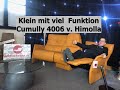 Produkttest Himolla 4006 Cumully Trapezsofa 3tlg manuell Zwischentisch Leder safran profischnapp.de