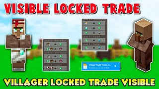 Locked Trades Visible Mcpe 1.20 | Villager Locked Trades Visible Addon For Minecraft Pe 1.20 screenshot 3