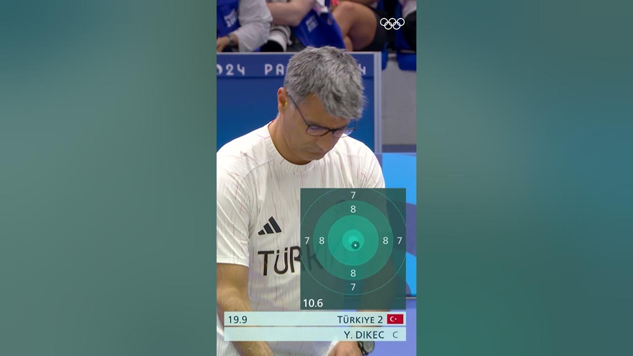 Iconic Yusuf Dikec 😎 #Olympics #Paris2024 #Sports