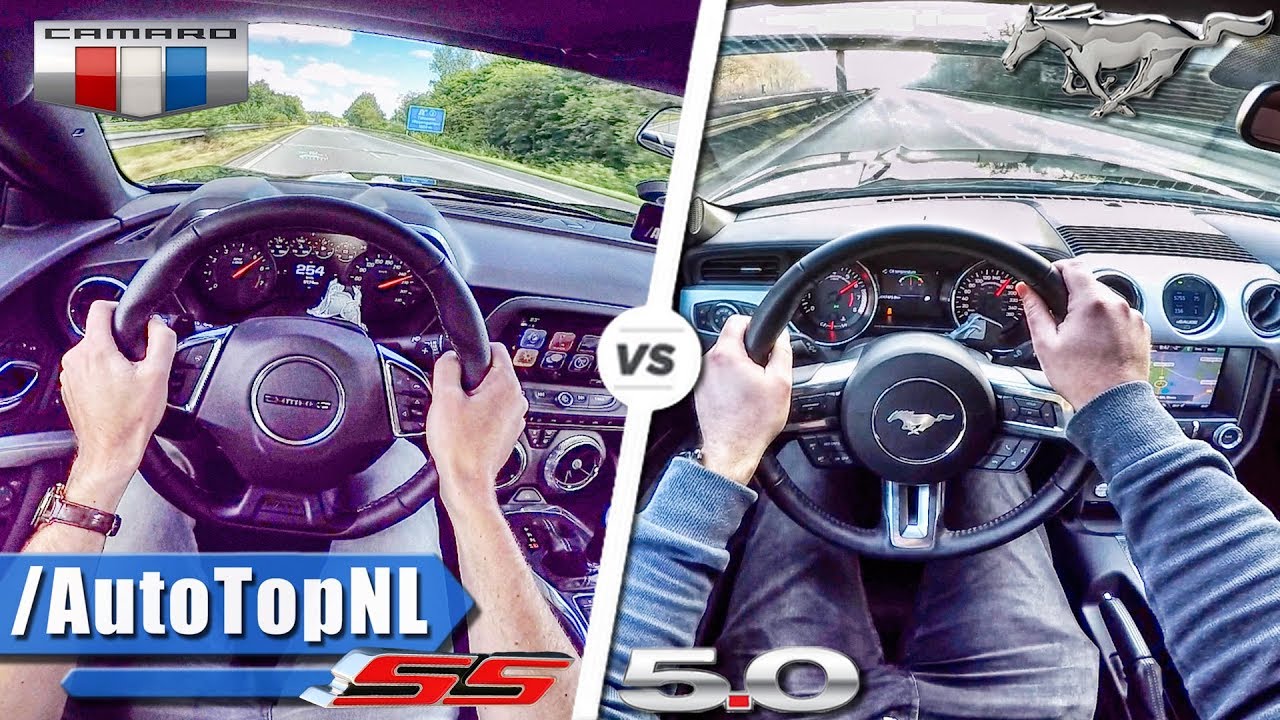 Camaro Vs Mustang Vs Challenger Interieur