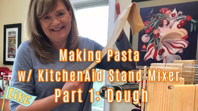 KitchenAid KSMPRA 3-Piece Pasta Roller & Cutter Attachment Set Review and  Demo 