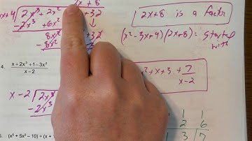 3 3 Video #2 Division of Polynomials