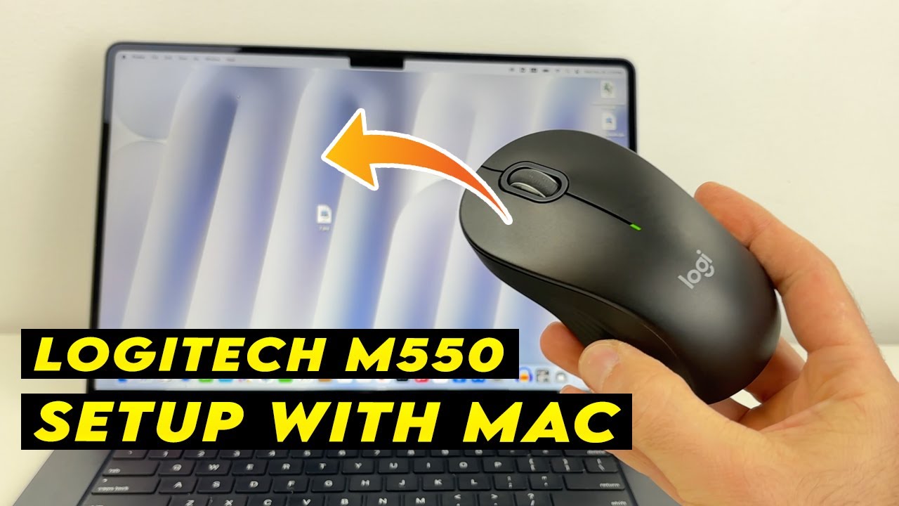 Logitech M550 Mouse : How to Setup With Mac Computer - YouTube