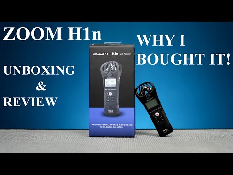 ZOOM H1n unboxing