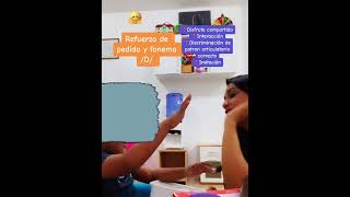 Fonema “D” #fonoaudiología #terapiadellenguaje Fonema “D” #fonoaudiología #terapiadellenguaje