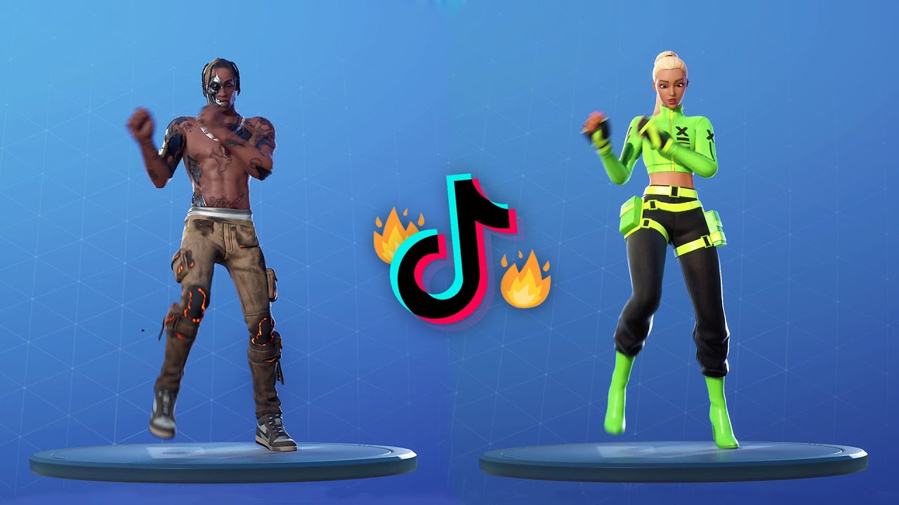 FORTNITE DANSE "PULL UP" TIKTOK - YouTube