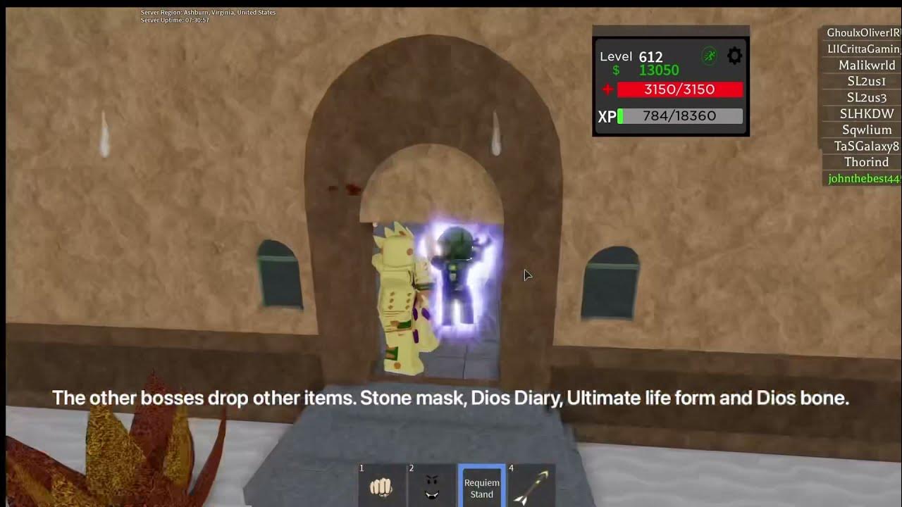 How to get a stand in jojos bloxxy adventure YouTube