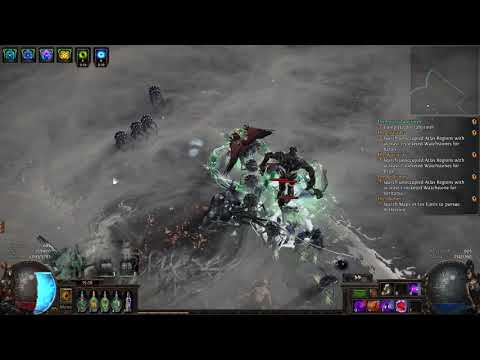 Path of exile - Trying out new essence drain + Contagion build ...