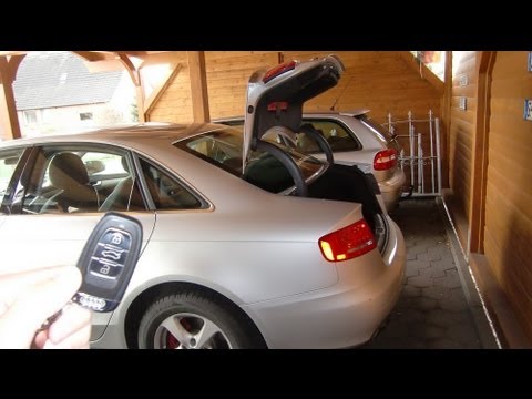 Audi A4 Replace Battery Remote Radio Control Key Fob