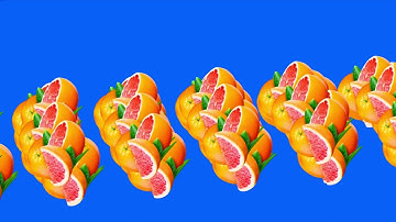 grapefruit green screen grapefruit ANIMATION effects Background