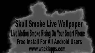 Smoke Skull Live Wallpaper screenshot 4