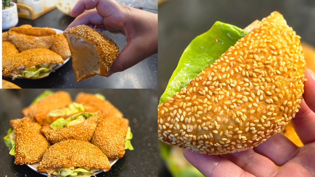 مملحات الدقيقة 90😱لاول يوم من رمضان /مملحات الخبز المنفوخ  قوة فلبنة بدون اختمار