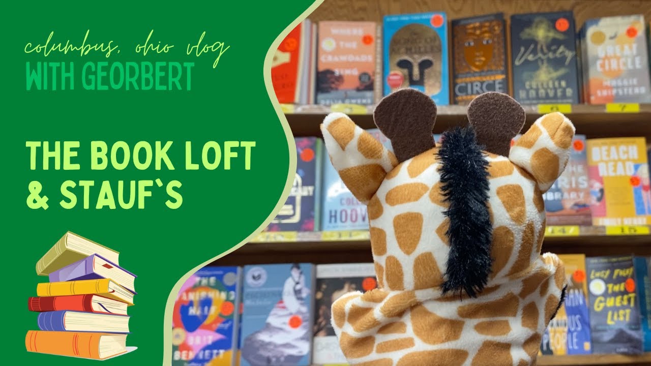 The Book Loft & Stauf's || Columbus OH Vlog with Georbert