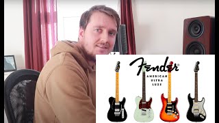 Fender American Ultra Luxe Announcement Reaction