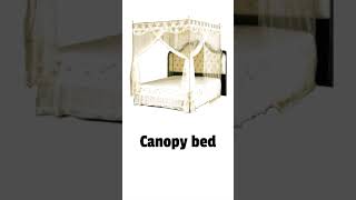 Types of beds in English | English Vocabulary #English #LearnEnglish #Shorts #Vocabulary