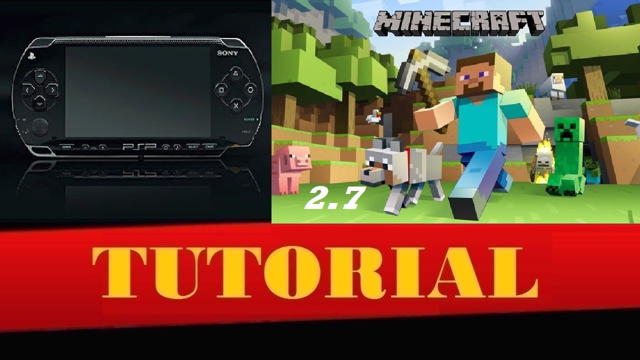 Minecraft no seu PSP (Atualização 2.7) - YouTube